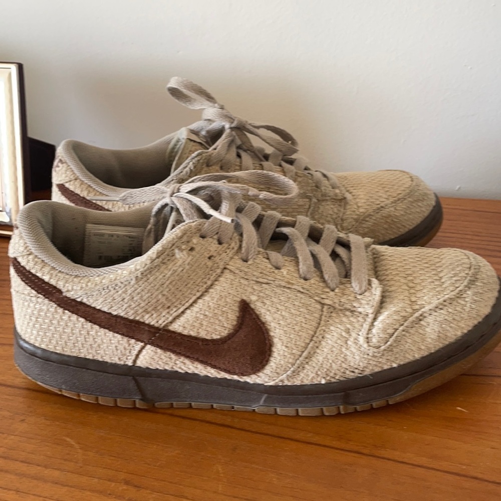 Rare 2006 Nike hemp dunk low brown